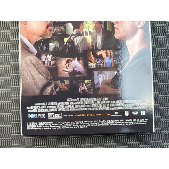 Gods Not Dead DVD 2013 Pure Flix Drama Faith Based Inspirational Movie Complete - Picture 9 of 10